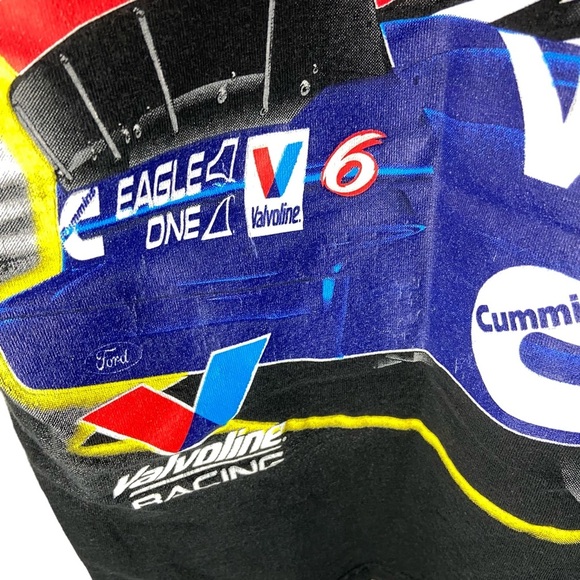 Vintage 1999 Nascar MARK MARTIN Size XL The 6 Shooter All Over T Shirt Anvil - Picture 4 of 13